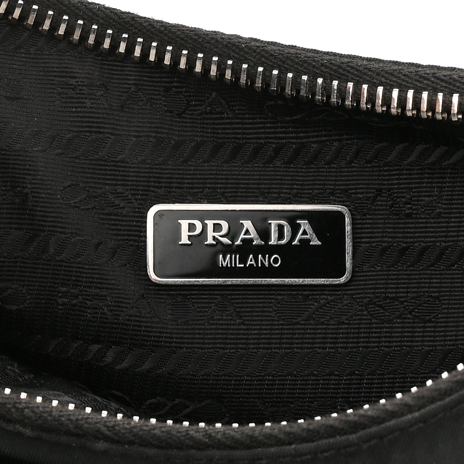 Prada Nylon Re-Edition 2005 Shoulder Bag Black 6 of 11