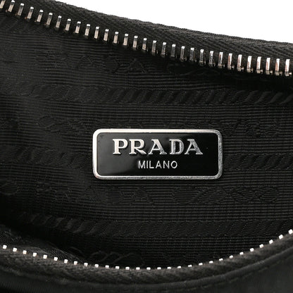 Prada Nylon Re-Edition 2005 Shoulder Bag Black 6 of 11
