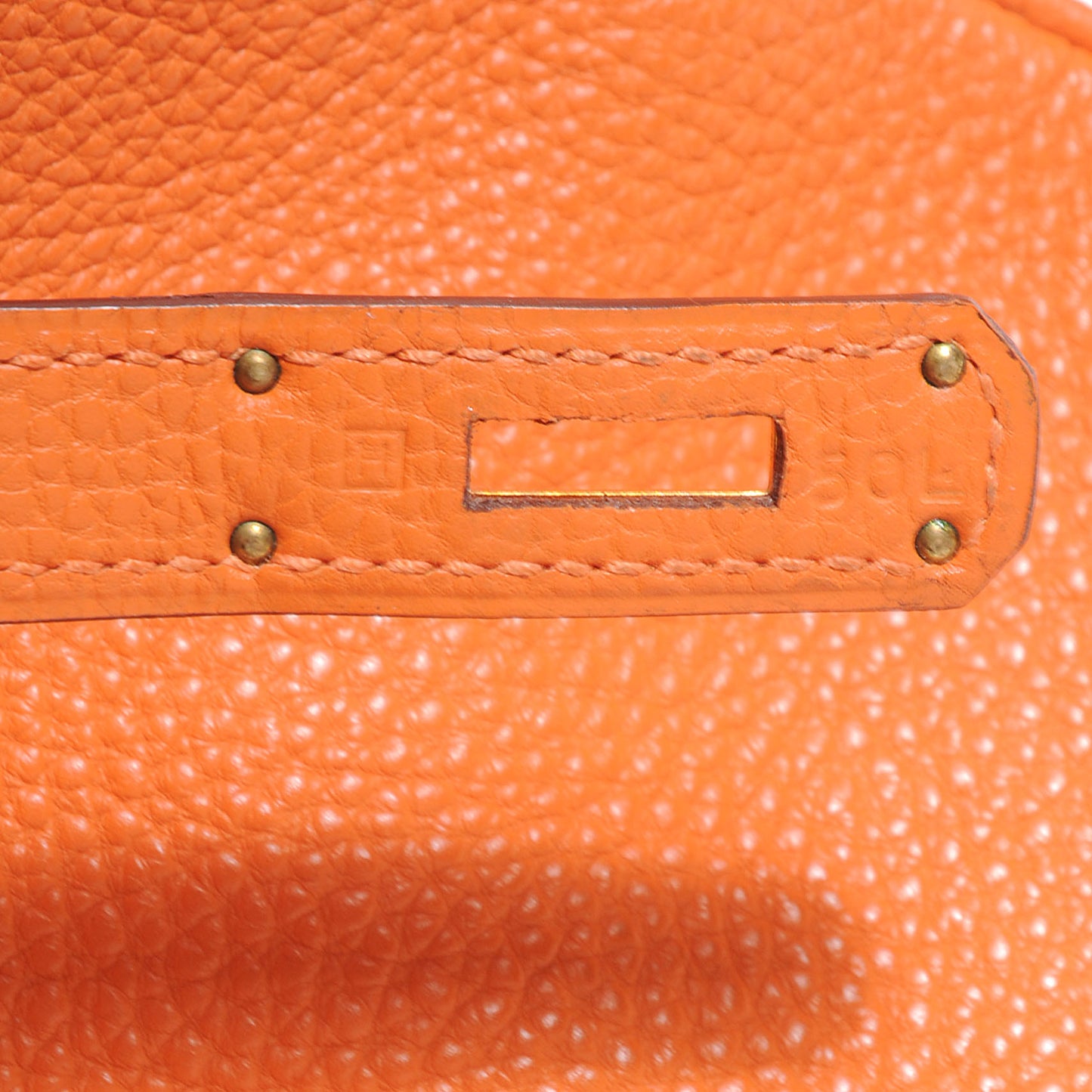 Togo Birkin 35 Orange