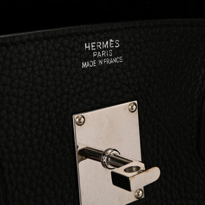 Hermes Taurillon Clemence JPG Birkin 42 Black 6 of 10