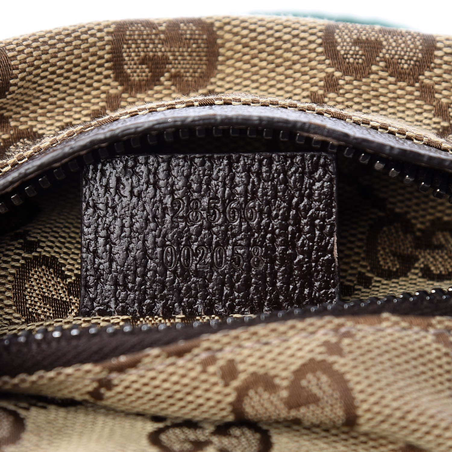 Gucci Monogram Web Belt Bag Dark Brown 8 of 11