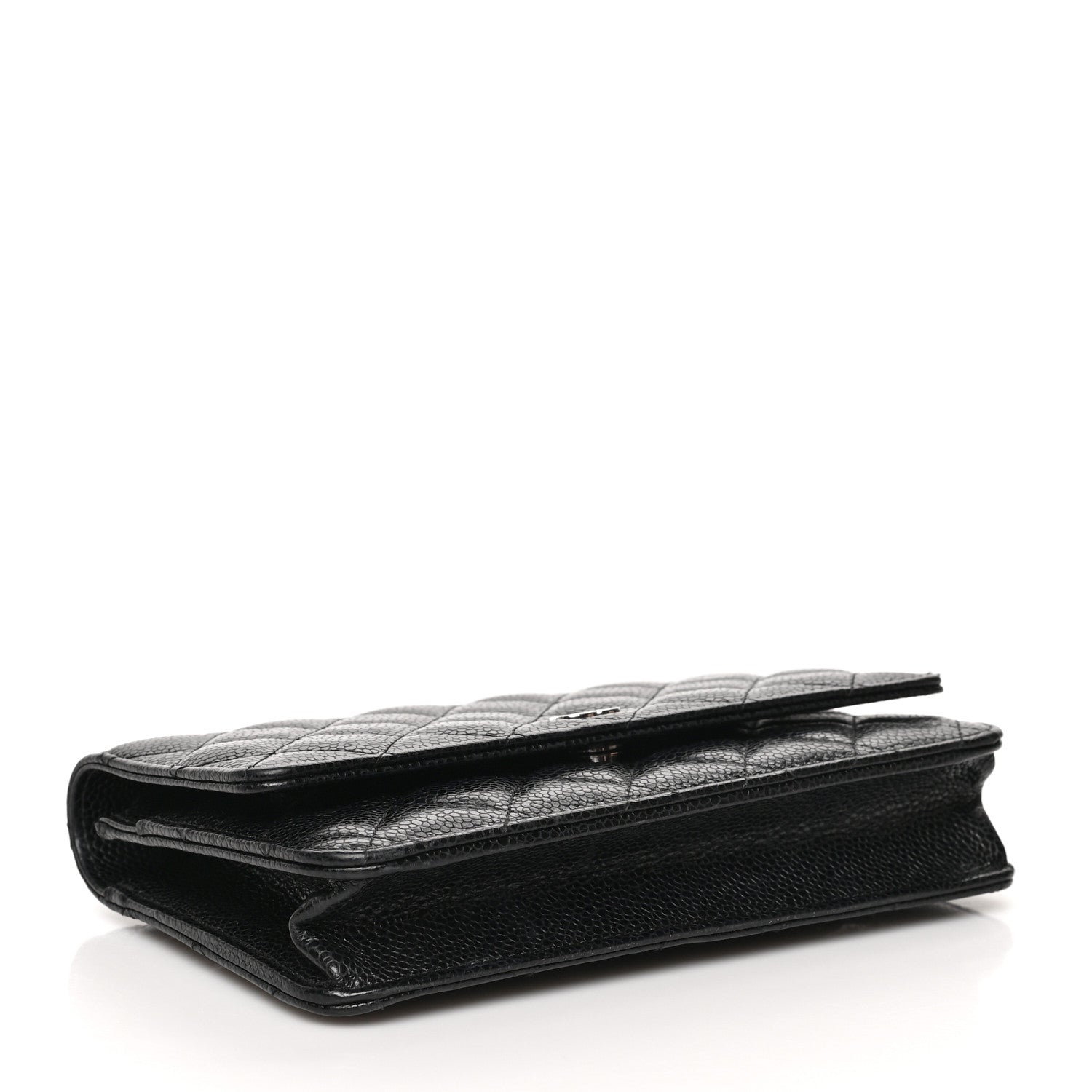Chanel Caviar Quilted Wallet On Chain WOC Black 4 of 10