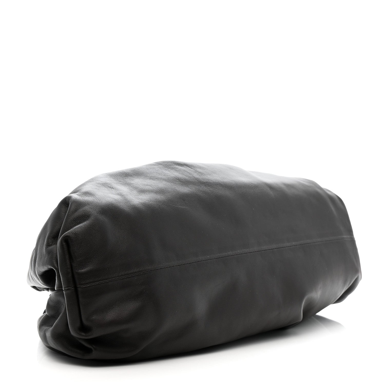 Bottega Veneta Smooth Butter Calf The Pouch Oversized Clutch Fondant 4 of 10