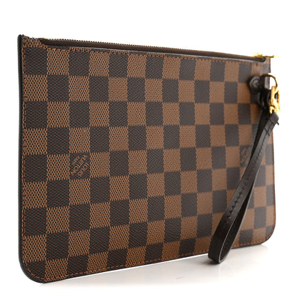 Louis Vuitton Damier Ebene Neverfull MM GM Pochette 3 of 6