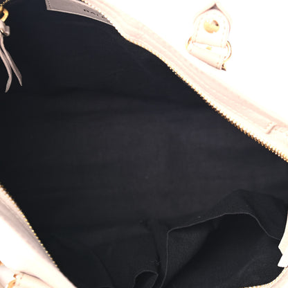 Balenciaga Chevre Gold Metallic Edge Hardware S City Beige Praline 5 of 9