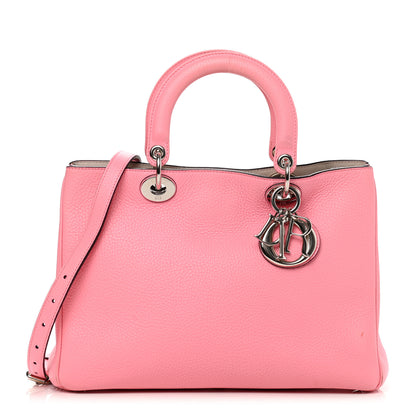 Christian Dior Bullcalf Large Diorissimo Tote Pink 3 of 18