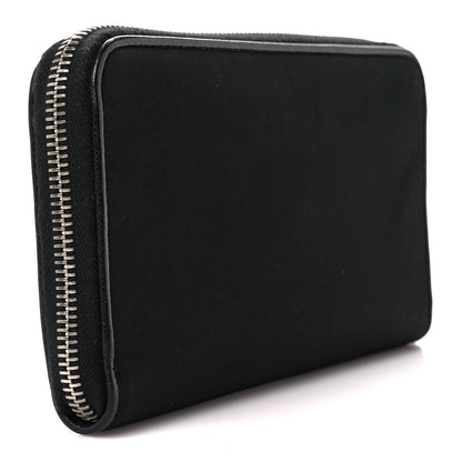 Prada Tessuto Nylon Zip Around Wallet Black 3 of 12