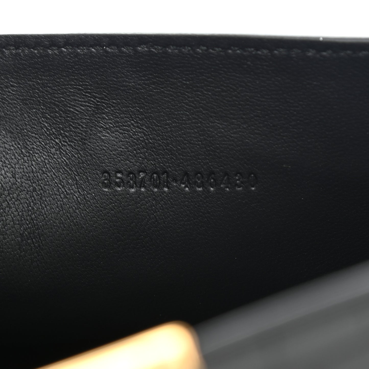 Calfskin Crocodile Embossed Skull Envelope Clutch Black