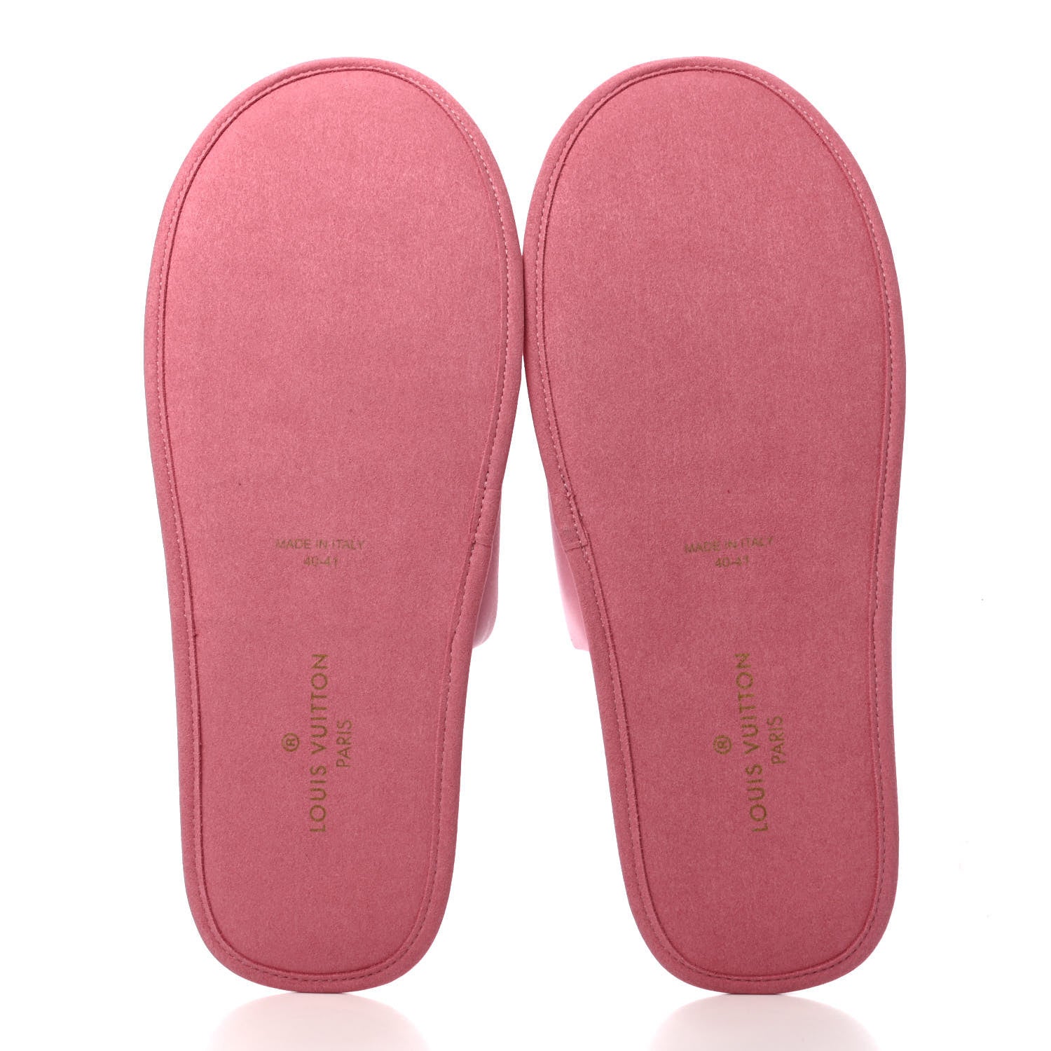 Louis Vuitton Satin LV Suite Flat Mule 40-41 Rose 6 of 8
