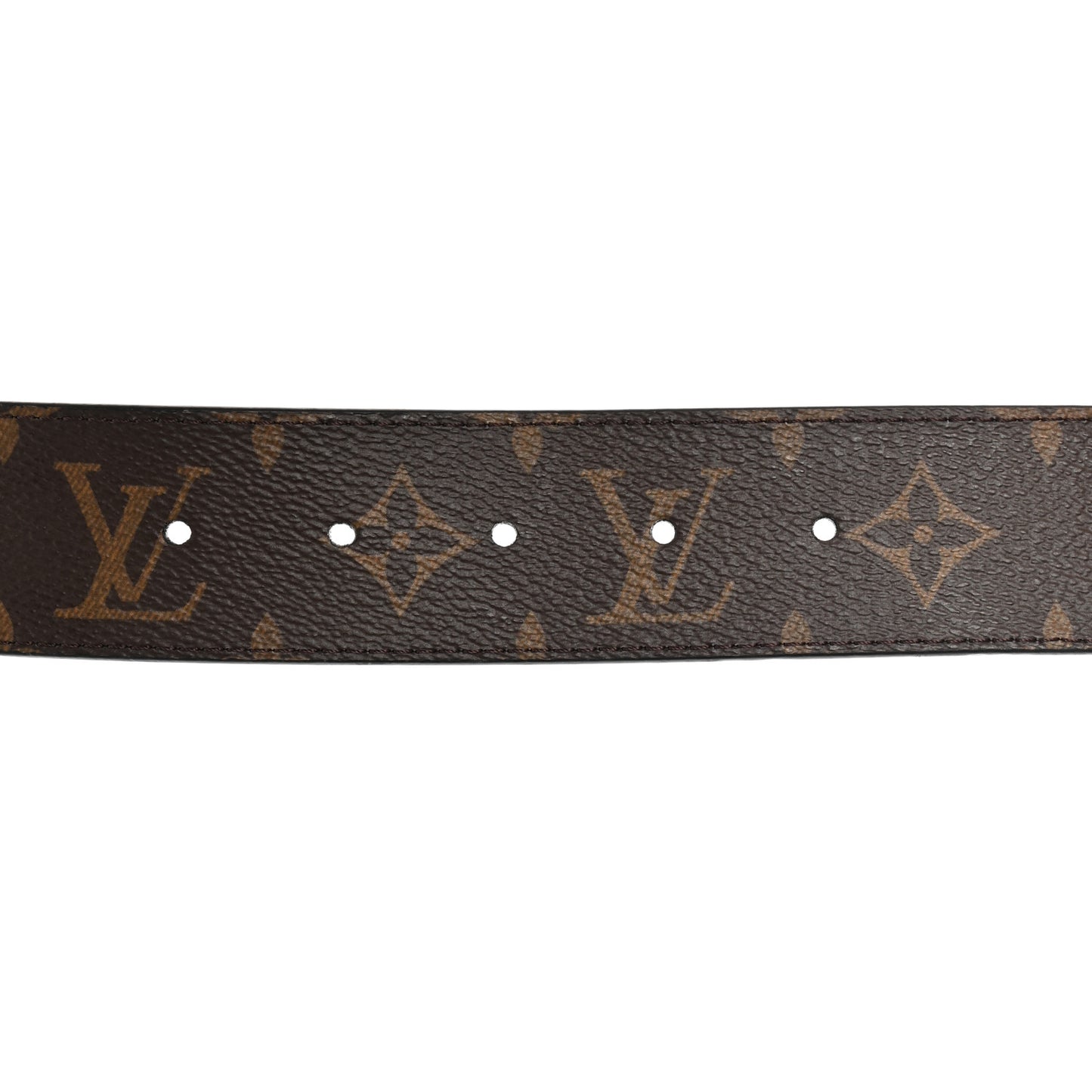 Calfskin Monogram 40mm LV Initiales Reversible Belt 95/38 Black