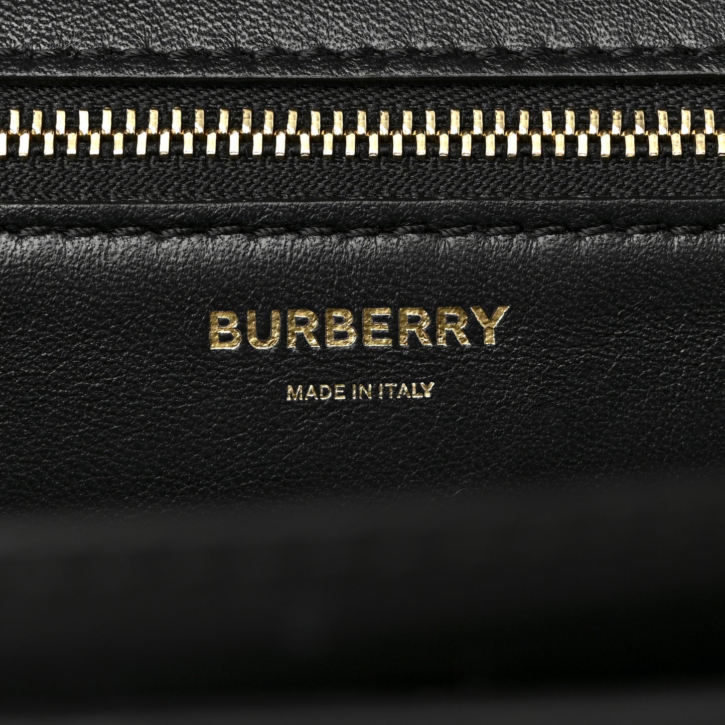Calfskin Medium TB Bag Black