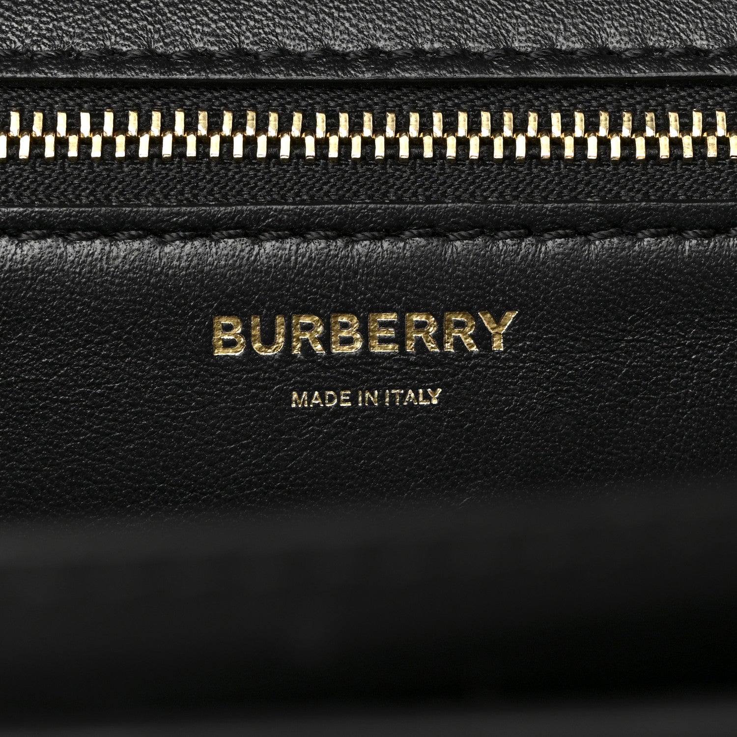 Burberry Calfskin Medium TB Bag Black 6 of 15
