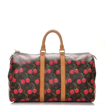 Louis Vuitton Monogram Cerises Keepall 45 1 of 15