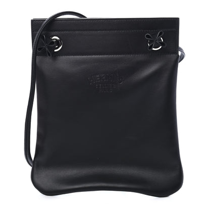 Hermes Milo Lambskin Swift Mini Aline Black 1 of 9