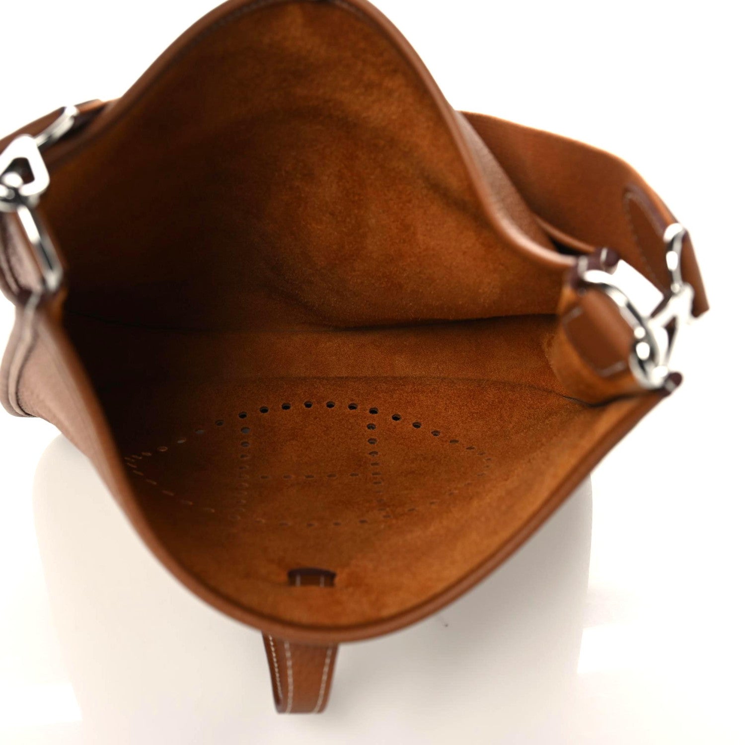 Hermes Taurillon Clemence Evelyne III PM Gold 8 of 9