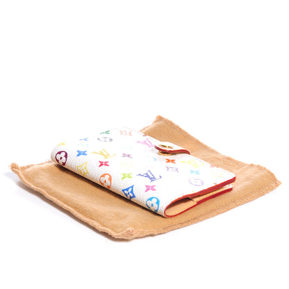 Louis Vuitton Monogram Multicolor Carnet de Bal Mini Agenda Cover White 4 of 7