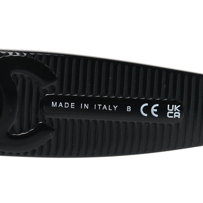 Chanel Acetate Butterfly Large CC Sunglasses 5492-A Black 6 of 7