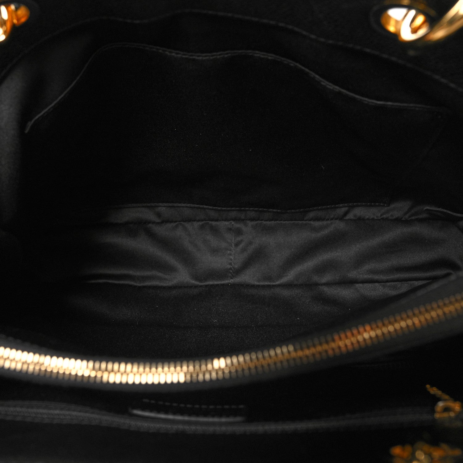 Chanel Caviar Quilted Grand Shopping Tote GST Black 6 of 12