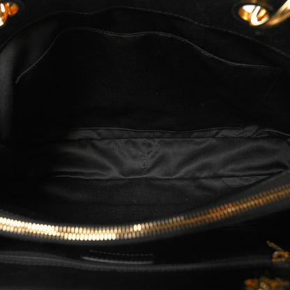 Chanel Caviar Quilted Grand Shopping Tote GST Black 6 of 12
