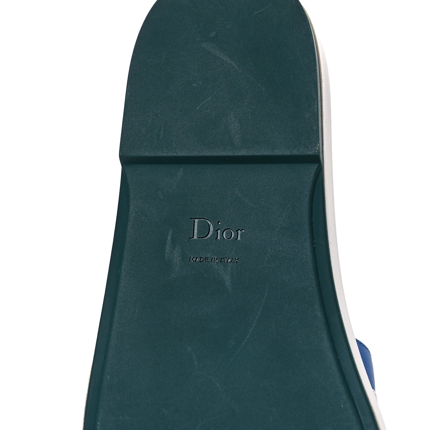 Christian Dior Calfskin Logo Slide Sandals 36 Multicolor 7 of 8