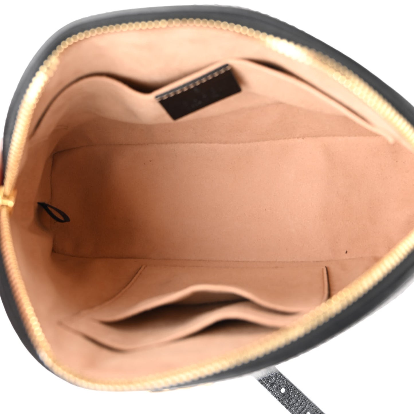 Calfskin GG Web Small Ophidia Dome Shoulder Bag Black