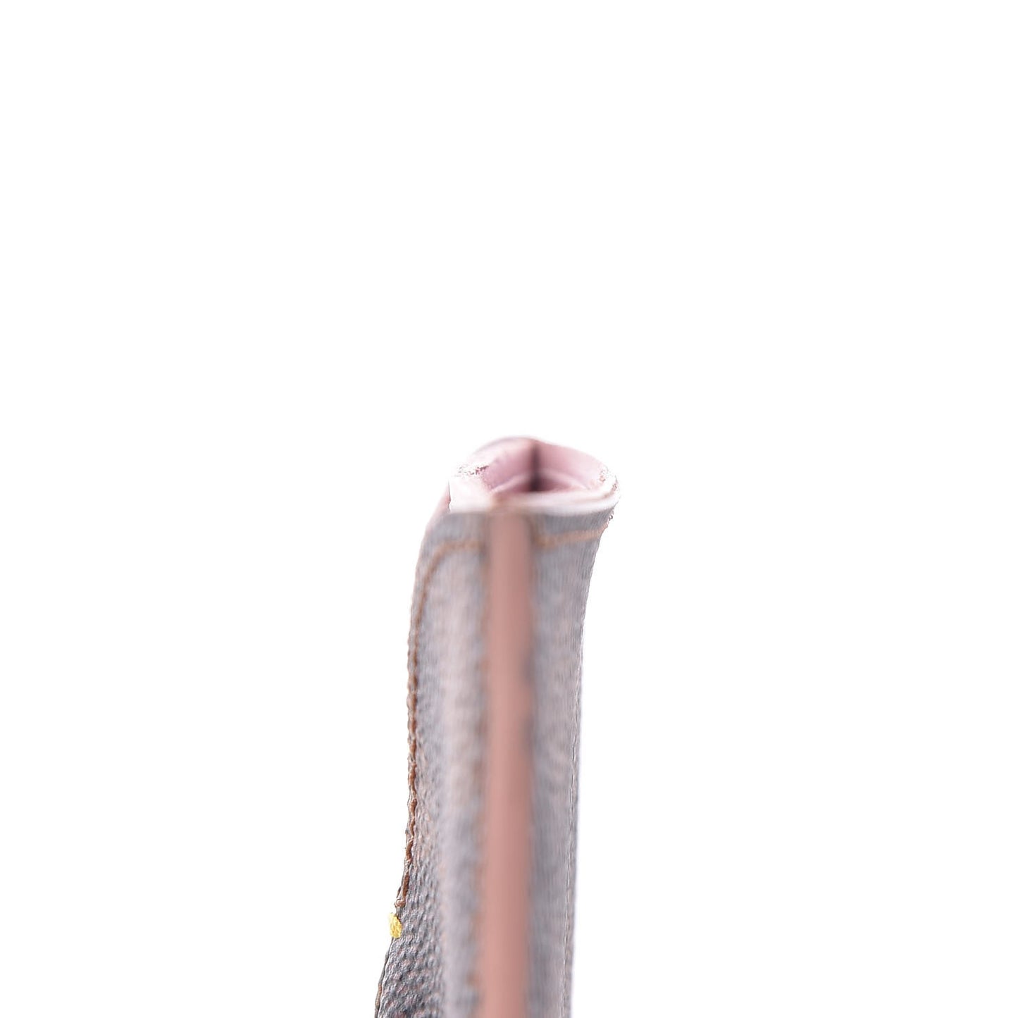 Damier Ebene Caissa Card Holder Rose Ballerine