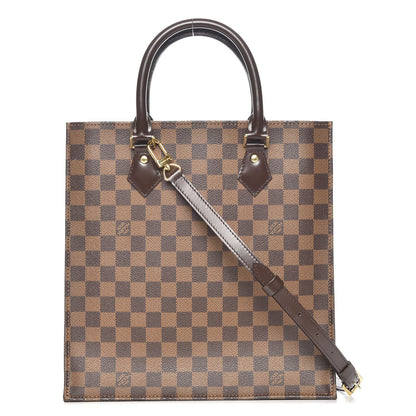 Louis Vuitton Damier Ebene Sac Plat NM 1 of 7