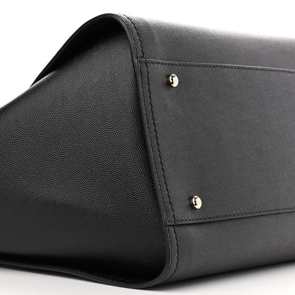 Chanel Caviar Medium Studded Deauville Tote Black 9 of 10
