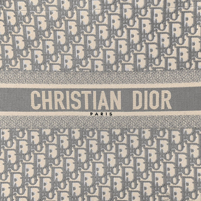 Christian Dior Oblique Large Book Tote Grey 8 of 14