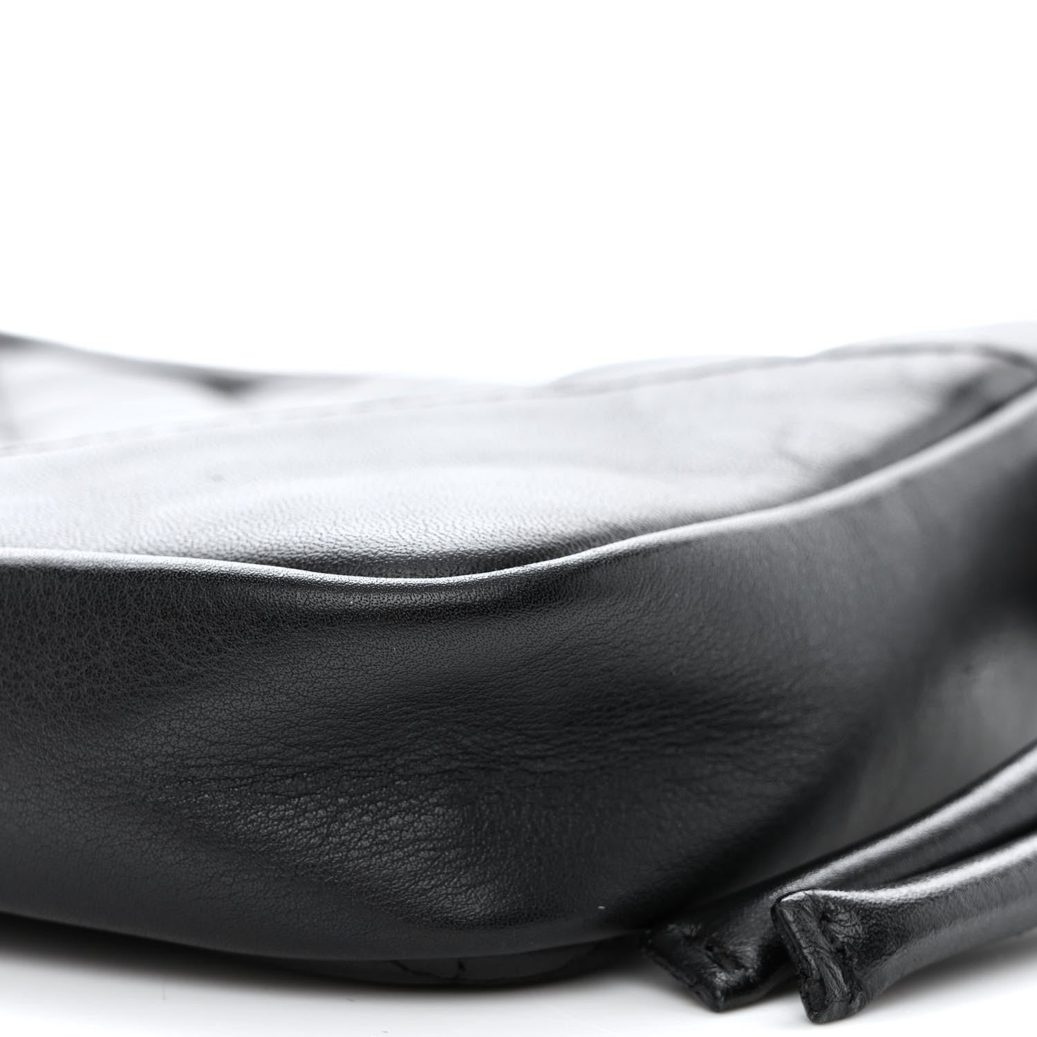 Chanel Calfskin Quilted Large Cambon Bowler Black 11 of 12