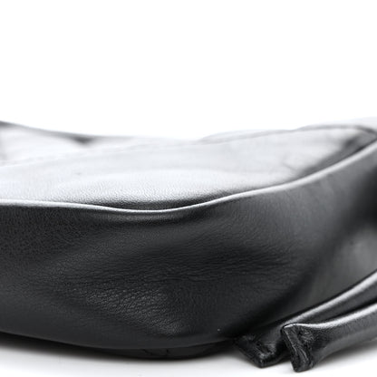 Chanel Calfskin Quilted Large Cambon Bowler Black 11 of 12