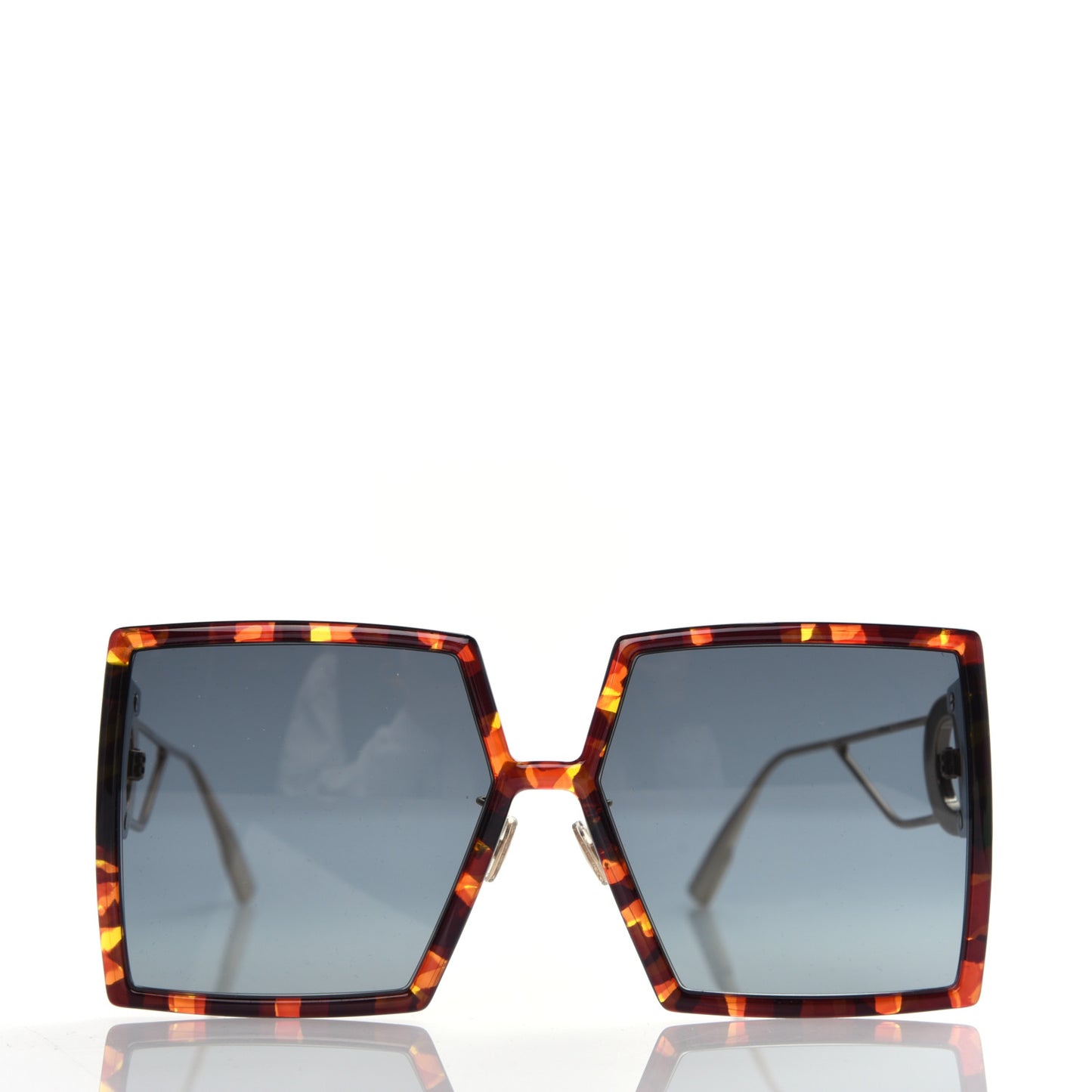 Square 30 Montaigne Sunglasses Tortoise