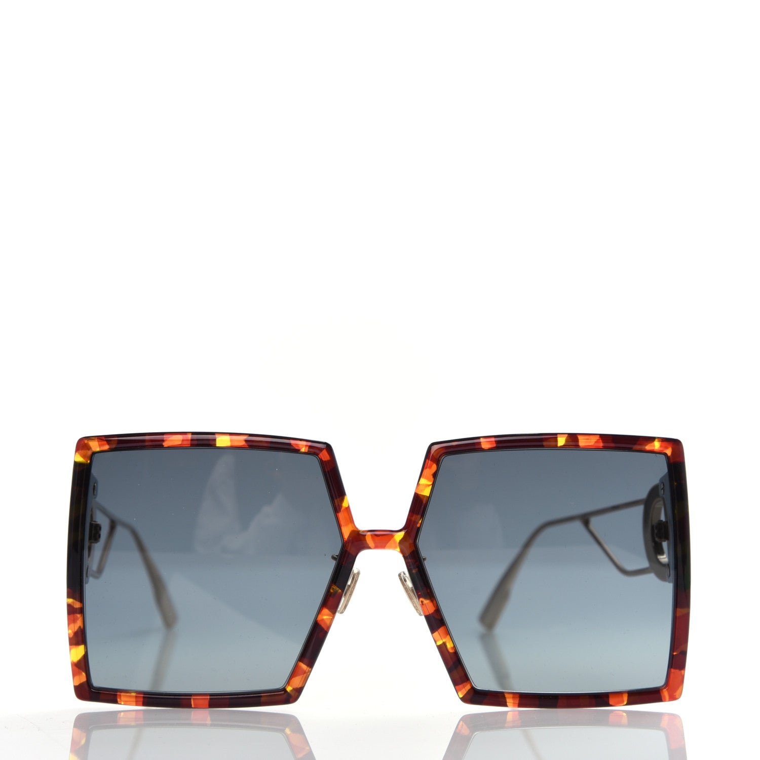 Christian Dior Square 30 Montaigne Sunglasses Tortoise 2 of 7