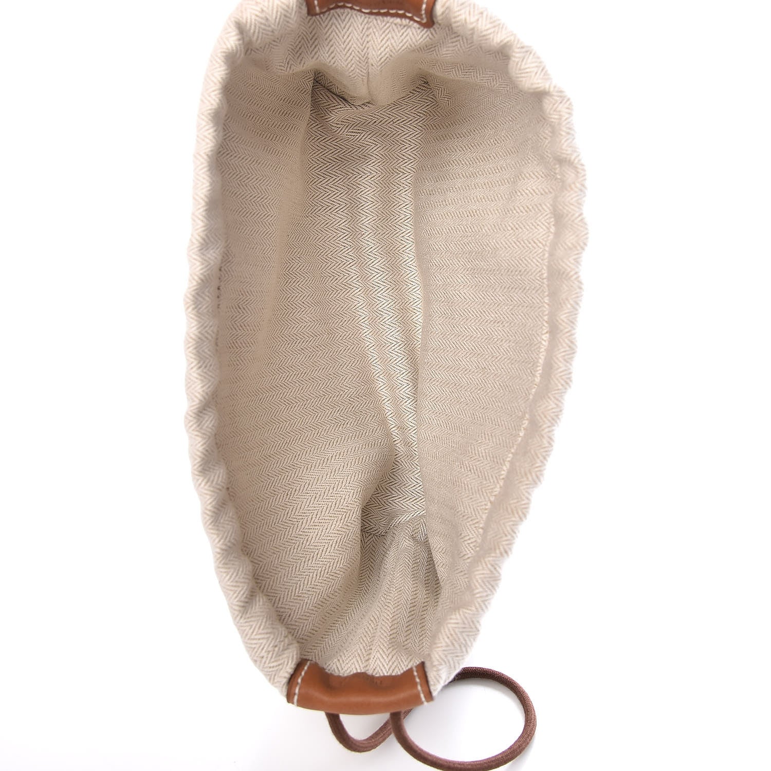 Hermes Canvas Barenia Fourbi 20 PM Pouch Naturel Fauve 5 of 7