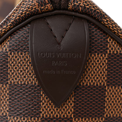 Louis Vuitton Damier Ebene Speedy 25 6 of 10