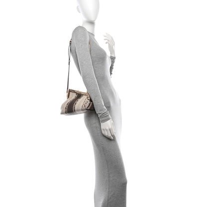 Fendi Snakeskin Small Fendi First Beige 2 of 11