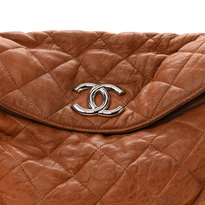 Chanel Washed Lambskin Chain Around Hobo Beige 7 of 12