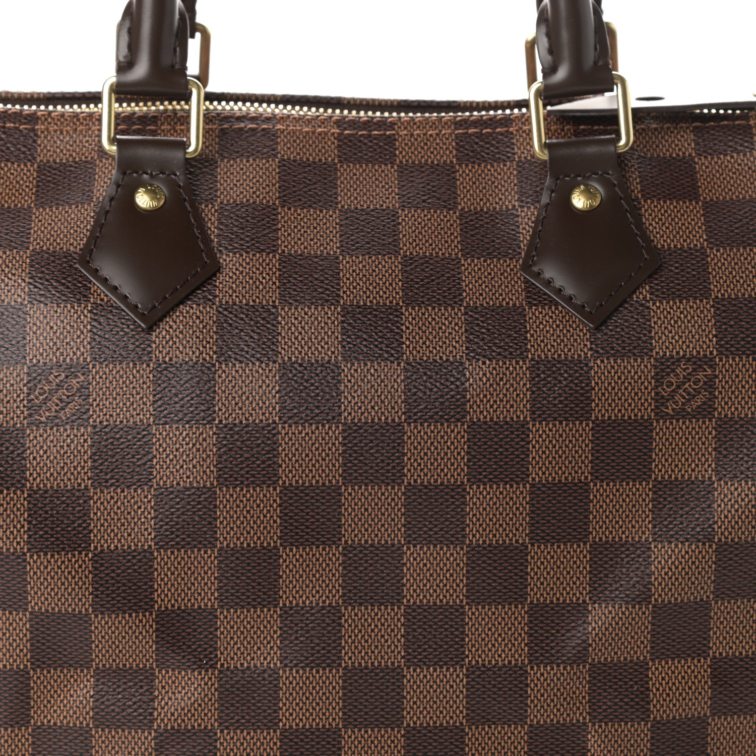 Louis Vuitton Damier Ebene Speedy 30 6 of 9