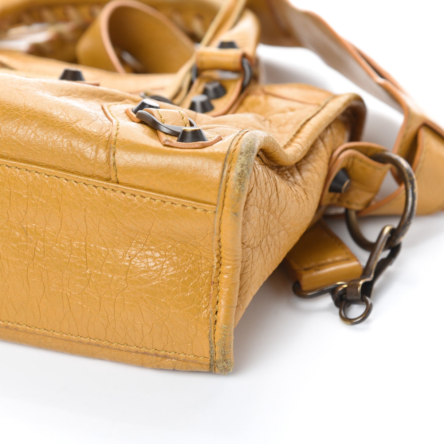 Agneau Classic Hardware Mini City Jaune Moutarde