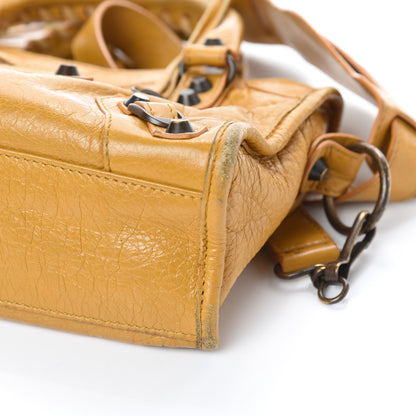 Balenciaga Agneau Classic Hardware Mini City Jaune Moutarde 9 of 9