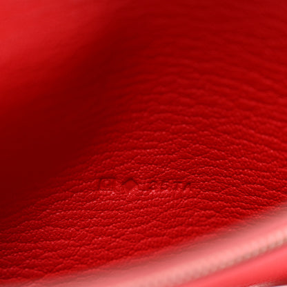 Hermes Chèvre Mysore Bi-Color Bearn Gusset Wallet Rose Lipstick Rouge Casaque 7 of 8