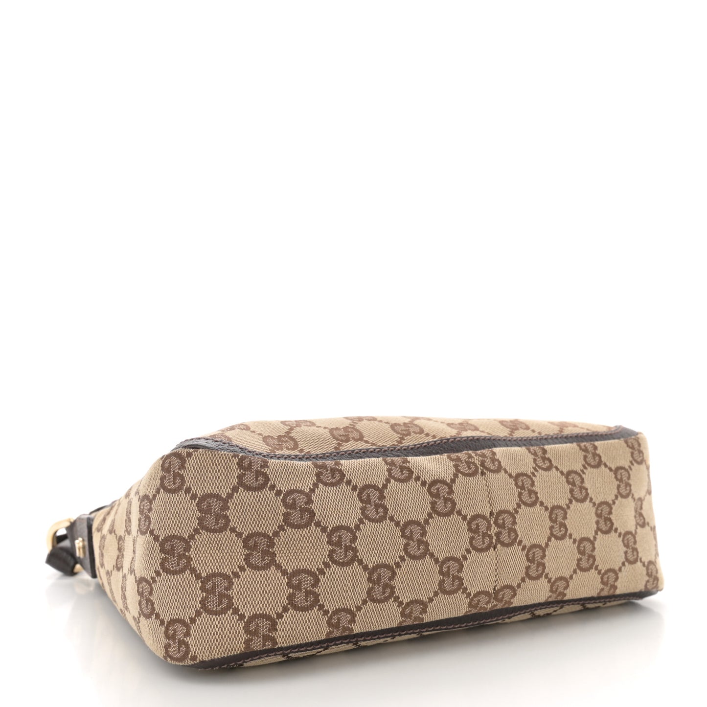 Monogram Abbey Shoulder Bag Dark Brown