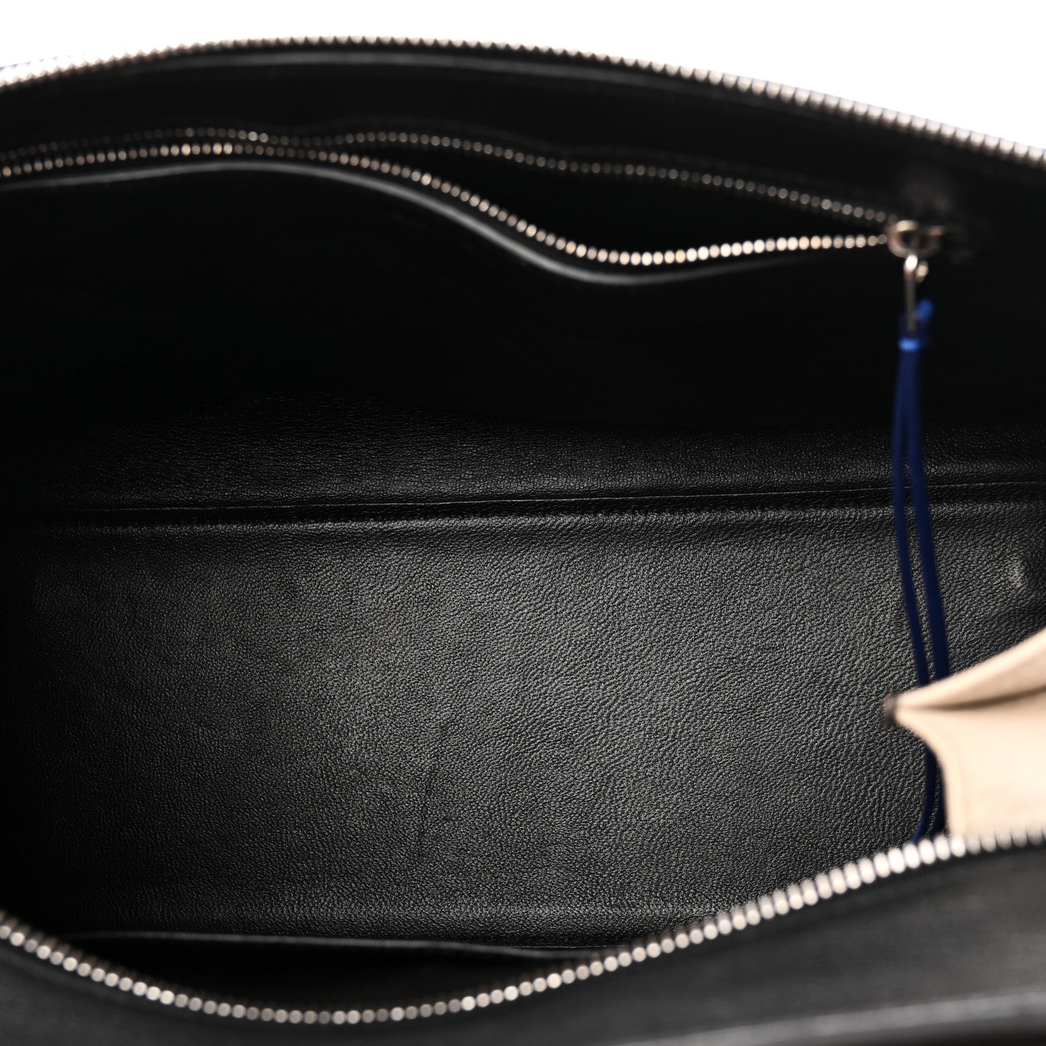Celine Calfskin Medium Tri-Color Edge Shoulder Bag Blue Multicolor 5 of 11
