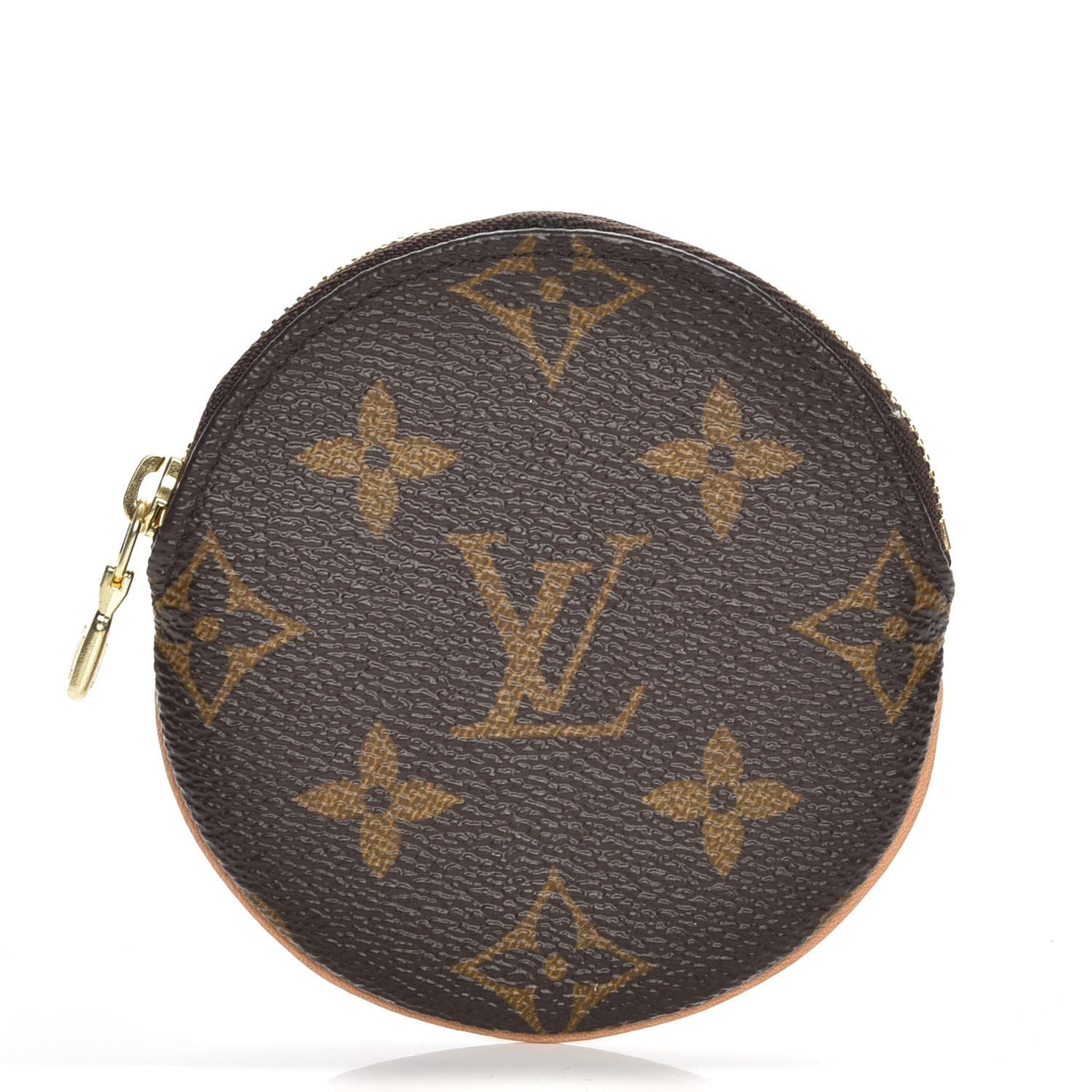 Monogram Round Coin Purse