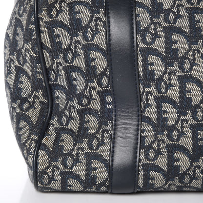 Christian Dior Denim Monogram Boston Navy 13 of 15