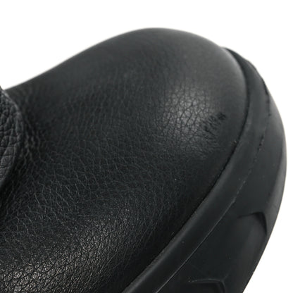 Givenchy Grained Calfskin Shark Lock Biker Ankle Boots 39 Black 8 of 8