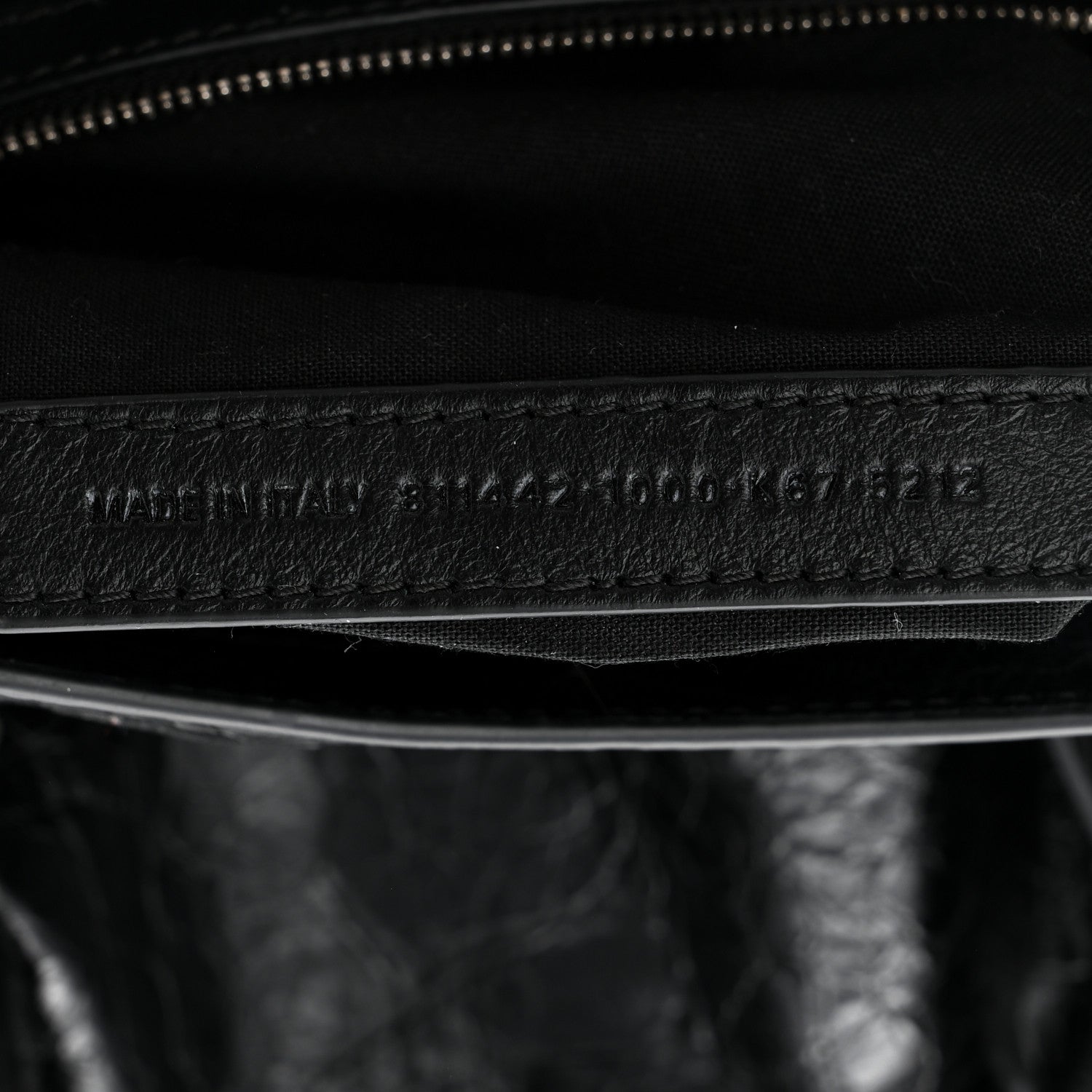 Balenciaga Agneau Arena Silver Hardware Small Le City Black 7 of 10