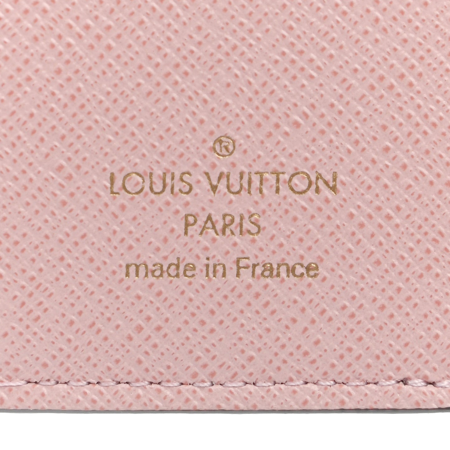 Monogram Zoe Wallet Rose Ballerine
