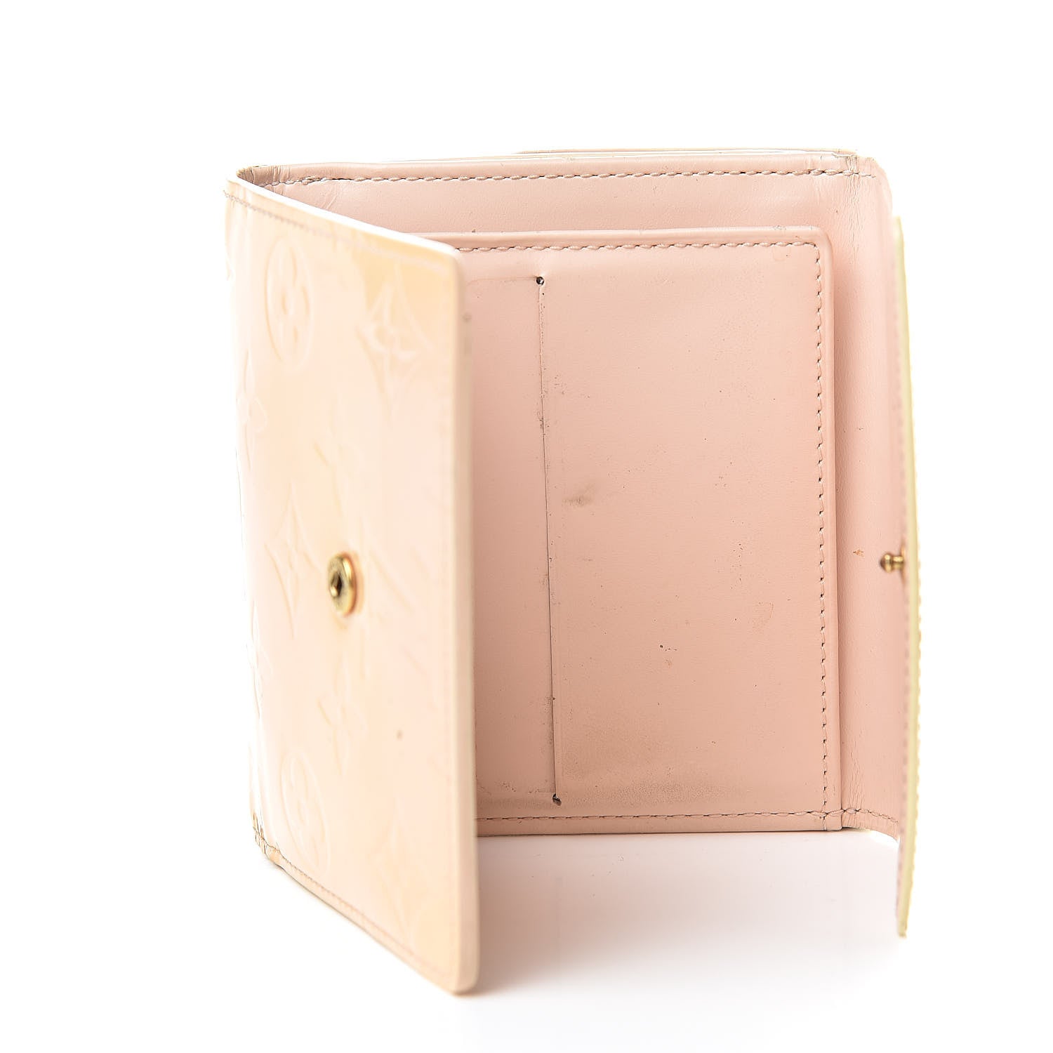 Louis Vuitton Vernis Elise Wallet Marshmallow 6 of 15