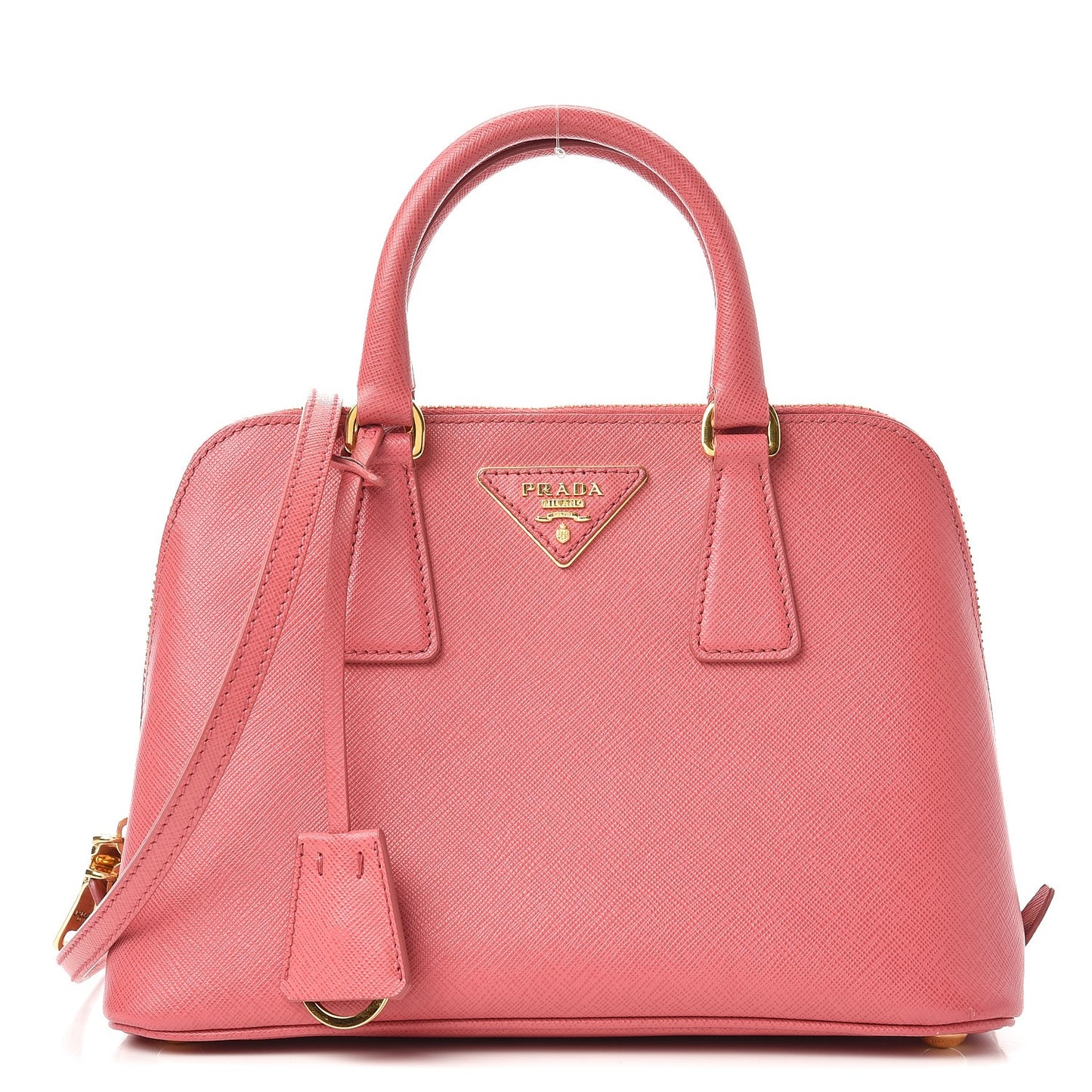 Saffiano Lux Small Promenade Tote Peonia